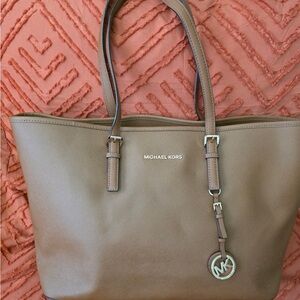 Michael Kors Tan Tote Bag